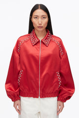 Chili Embellished Structured Satin Jacket | 3.1 Phillip Lim