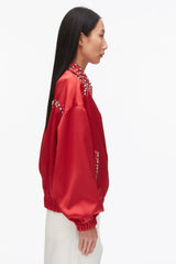 Chili Embellished Structured Satin Jacket | 3.1 Phillip Lim