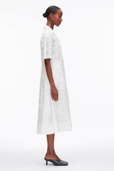 White Embroidered Midi Shirt Dress | 3.1 Phillip Lim