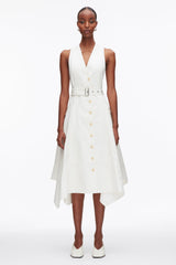 Tofu Patchwork Sleeveless Belted Utility Dress | 3.1 Phillip Lim