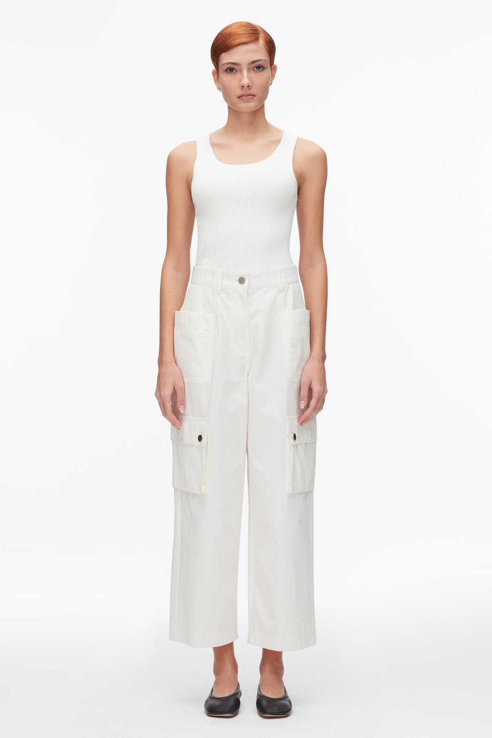 Tofu Two-Toned Cropped Cargo Pants | 3.1 Phillip Lim