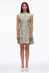 Sage Multi Short Sleeve Floral Mini Dress | 3.1 Phillip Lim