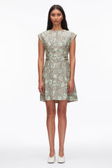Sage Multi Short Sleeve Floral Mini Dress | 3.1 Phillip Lim