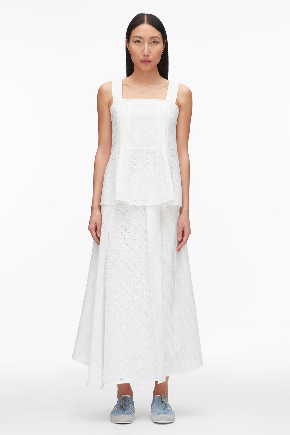 White Broderie Anglaise Patchwork Cami | 3.1 Phillip Lim