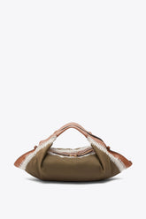 Mushroom Nylon Luna Mini Bag with Contrast Stitch | 3.1 Phillip Lim