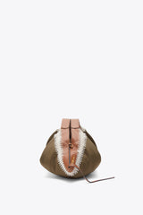 Mushroom Nylon Luna Mini Bag with Contrast Stitch | 3.1 Phillip Lim