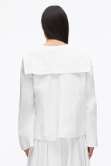 White Sailor Wrap Shirt | 3.1 Phillip Lim