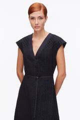 Midnight Broderie Anglaise Patchwork Sleeveless Dress | 3.1 Phillip Lim