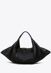 Black Structured Satin Luna Large Bag | 3.1 Phillip Lim