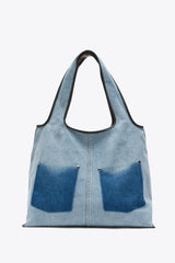 Light Denim Denim Ghost Patch Market Tote | 3.1 Phillip Lim