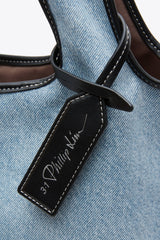Light Denim Denim Ghost Patch Market Tote | 3.1 Phillip Lim