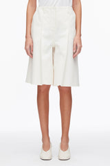 Tofu Ghost Patch Lightweight Denim Bermuda Shorts | 3.1 Phillip Lim