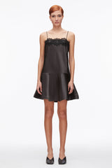 Slate Cami Mini Dress with Lace Trim | 3.1 Phillip Lim