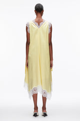 Yuzu V-Neck Midi Dress with Lace Trim | 3.1 Phillip Lim