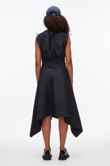 Midnight Ruched Handkerchief Dress | 3.1 Phillip Lim