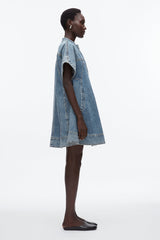 Washed Medium Blue Trapeze Light Denim Dress | 3.1 Phillip Lim