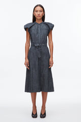 Washed Indigo Denim Puff Sleeve Dress | 3.1 Phillip Lim