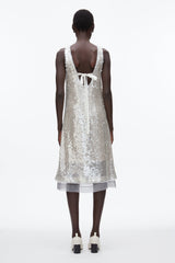 Fog Sequin Tank Dress with Bow | 3.1 Phillip Lim