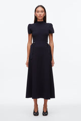 Midnight Compact Rib Tulip Dress | 3.1 Phillip Lim