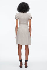 Oyster Cable Mix Tulip Dress | 3.1 Phillip Lim