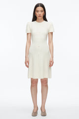 Ivory Cable Mix Tulip Dress | 3.1 Phillip Lim