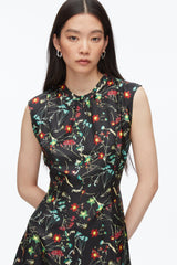 Black Multi Bliss Floral Sleeveless Dress | 3.1 Phillip Lim