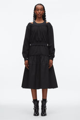 Black-Black Layered Tank Combo Dress | 3.1 Phillip Lim