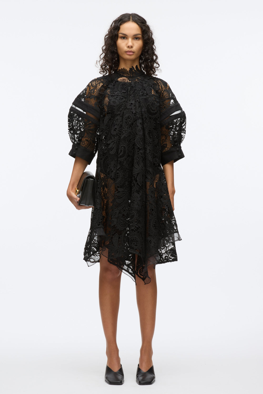 Blk Multi Embroidered Lace Handkerchief Dress | 3.1 Phillip Lim