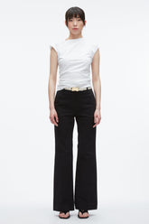 White Draped Asymmetric T-Shirt | 3.1 Phillip Lim