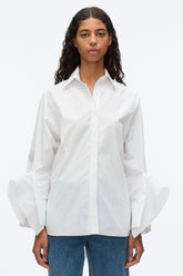 White Oversize Shirt with Cascade Cuff | 3.1 Phillip Lim