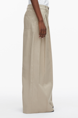Khaki Wide Leg Pleated Pants | 3.1 Phillip Lim