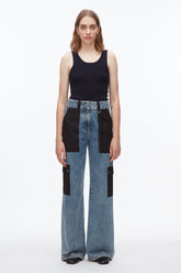Washed Medium Blue Denim Carpenter Pant | 3.1 Phillip Lim