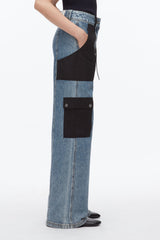 Washed Medium Blue Denim Carpenter Pant | 3.1 Phillip Lim