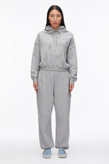 Grey Melange Dome Embellishment Sweatpants | 3.1 Phillip Lim