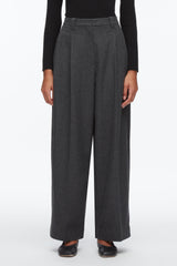 Charcoal Flannel Double Pleat Trouser | 3.1 Phillip Lim