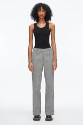 Grey Multi Jaspé Tailored Flare Trouser | 3.1 Phillip Lim