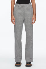 Grey Multi Jaspé Tailored Flare Trouser | 3.1 Phillip Lim