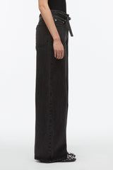 Washed Blk Wide Leg Belted Jeans | 3.1 Phillip Lim