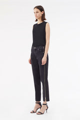 Black Zippered Denim Pant | 3.1 Phillip Lim