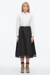 Black Belted Midi Skirt | 3.1 Phillip Lim