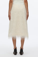 Ivory Fringe Slip Skirt | 3.1 Phillip Lim