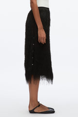 Black Fringe Slip Skirt | 3.1 Phillip Lim