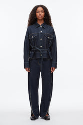 Dark Indigo Denim Boxy Jacket | 3.1 Phillip Lim