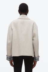 Cloud Double Face Cropped Peacoat | 3.1 Phillip Lim