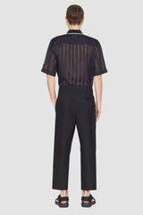 Black Double Pleat Tapered Trouser | 3.1 Phillip Lim