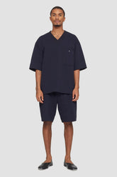 Midnight V-Neck Knit Shirt | 3.1 Phillip Lim
