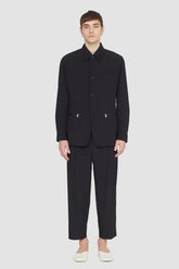 Black Wool Blend Coach Jacket | 3.1 Phillip Lim