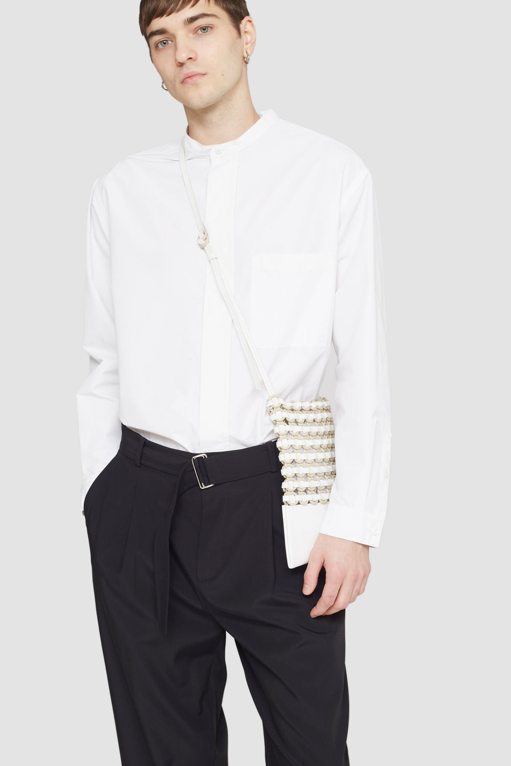 Black Belted Drop-Crotch Trousers | 3.1 Phillip Lim
