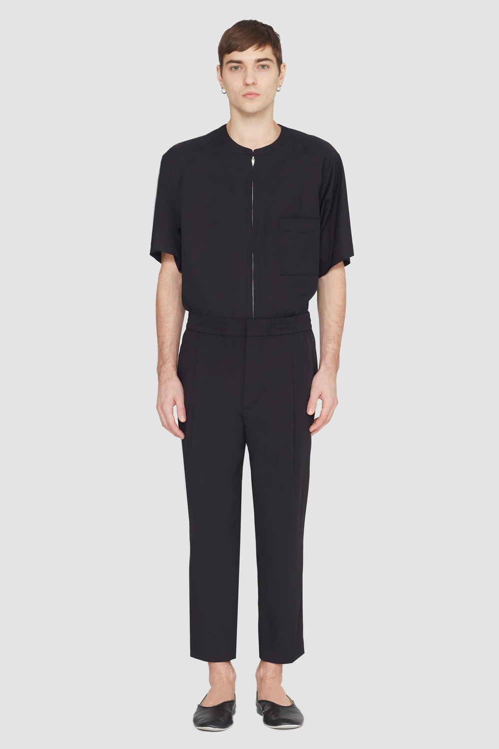 Black Drawstring Tapered Trouser | 3.1 Phillip Lim