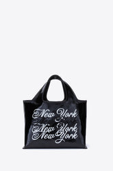 Black Black We Are NY Mini Market Tote | Phillip Lim Modern Styles | 3.1 Phillip Lim